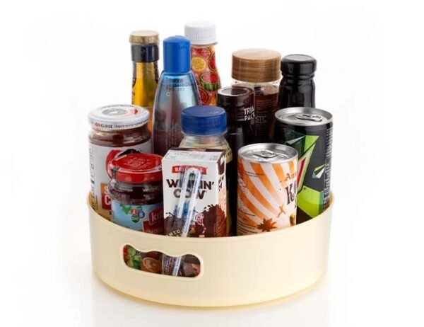 ROTATING STORAGE TRAY